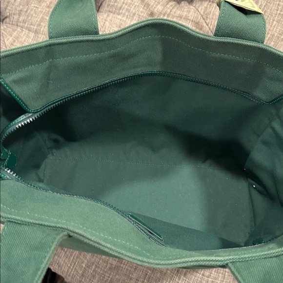 Kate Spade Bag Jett Green Canvas Large Tote - Picture 14 of 17